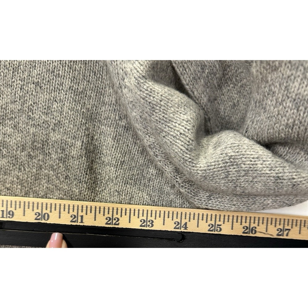 Enzo Mantovani Men's XXL 100% Wool Henley Sweater Thick Preppy Academic Formal - Picture 7 of 8